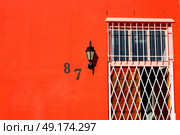 blur in south africa cape town    bo kaap architecture   like   texture background. Стоковое фото, агентство Ingram Publishing / Фотобанк Лори