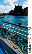 blur  in  philippines   view of the island hill from the prow of a boat. Стоковое фото, агентство Ingram Publishing / Фотобанк Лори