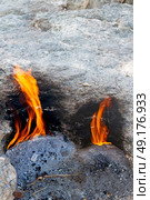 blur in turkey the chimera eternal fire from natural gas     in the rocks. Стоковое фото, агентство Ingram Publishing / Фотобанк Лори