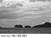 from a boat  in  philippines  snake island near el nido palawan beautiful panorama coastline sea and rock . Стоковое фото, агентство Ingram Publishing / Фотобанк Лори