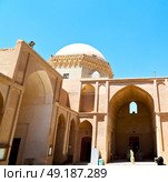 blur in iran the old contruction prison of alexander historic building. Стоковое фото, агентство Ingram Publishing / Фотобанк Лори