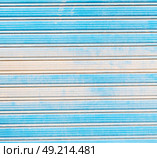 abstract texture of a dirty aluminium shutter like industrial  background. Стоковое фото, агентство Ingram Publishing / Фотобанк Лори