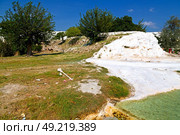     abstract in   pamukkale turkey asia the old calcium bath and travertine water. Стоковое фото, агентство Ingram Publishing / Фотобанк Лори