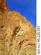in todra africa morocco the atlas dry     mountain. Стоковое фото, агентство Ingram Publishing / Фотобанк Лори
