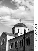 in amman jordan the chatolic church and the cross for religion. Стоковое фото, агентство Ingram Publishing / Фотобанк Лори