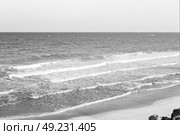 near sandy beach sky and  mountain  in oman arabic sea   the hill . Стоковое фото, агентство Ingram Publishing / Фотобанк Лори