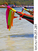 asia in the  kho tao bay isle white  beach    rocks  boat   thailand  and south china sea anchor. Стоковое фото, агентство Ingram Publishing / Фотобанк Лори