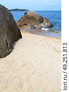 myanmar asia  kho samui bay isle froth foam   in thailand and south china sea . Стоковое фото, агентство Ingram Publishing / Фотобанк Лори
