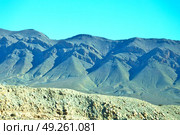 in   valley  morocco   africa the atlas dry  mountain   ground isolated hill . Стоковое фото, агентство Ingram Publishing / Фотобанк Лори