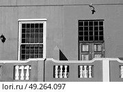 blur in south africa cape town    bo kaap architecture   like   texture background. Стоковое фото, агентство Ingram Publishing / Фотобанк Лори