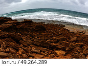 blur in south africa   sky ocean  isimagaliso reserve nature and rocks. Стоковое фото, агентство Ingram Publishing / Фотобанк Лори
