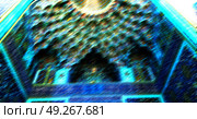 blur in iran abstract texture of the  religion  architecture mosque roof persian history. Стоковое фото, агентство Ingram Publishing / Фотобанк Лори