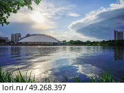 Река Свислочь (2021 год). Стоковое фото, фотограф Ярослав / Фотобанк Лори