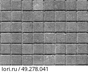 The texture of a stone monotonous pavement. Top view. Abstract background. Стоковое фото, фотограф Емельянов Евгений Викторович / Фотобанк Лори