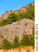  anatolia    from     the hill in asia turkey termessos old architecture and nature . Стоковое фото, агентство Ingram Publishing / Фотобанк Лори