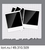 Camera, photos frame vector illustration. Стоковая иллюстрация, агентство Ingram Publishing / Фотобанк Лори
