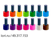 Realistic Nail Polish Isolted Vector Illustration EPS10. Realistic Nail Polish Vector Illustration. Стоковая иллюстрация, агентство Ingram Publishing / Фотобанк Лори
