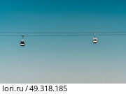 Cable Cars In Lisbon, Portugal. Стоковое фото, агентство Ingram Publishing / Фотобанк Лори