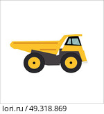 Ftat Truck Vector Illustration EPS10. Ftat Truck Vector Illustration. Стоковая иллюстрация, агентство Ingram Publishing / Фотобанк Лори