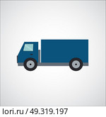 Ftat Truck Vector Illustration EPS10. Ftat Truck Vector Illustration. Стоковая иллюстрация, агентство Ingram Publishing / Фотобанк Лори