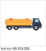 Ftat Truck Vector Illustration EPS10. Ftat Truck Vector Illustration. Стоковая иллюстрация, агентство Ingram Publishing / Фотобанк Лори