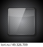 Glass Frame on Abstract Transparent Background. Vector Illustration. EPS10. Glass Frame on Abstract Transparent Background. Vector Illustrat. Стоковая иллюстрация, агентство Ingram Publishing / Фотобанк Лори