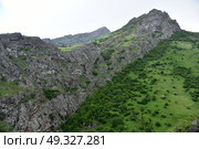 Горный пейзаж Азербайджана. Стоковое фото, фотограф Максим Соколов / Фотобанк Лори
