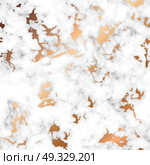 Vector marble texture design with golden splatter spots, black and white marbling surface, modern luxurious background, vector illustration. Стоковая иллюстрация, агентство Ingram Publishing / Фотобанк Лори