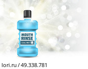 Mouth Rinse Design Cosmetics Product  Template for Ads or Magazine Background. 3D Realistic Vector Iillustration. EPS10. Mouth Rinse Design Cosmetics Product  Template for Ads or Magazi. Стоковая иллюстрация, агентство Ingram Publishing / Фотобанк Лори