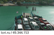 Ferry pier to Koh Chang island. Редакционное видео, видеограф Коханова Наталья / Фотобанк Лори