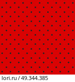 Ladybug pattern. Seamless vector. Стоковая иллюстрация, агентство Ingram Publishing / Фотобанк Лори
