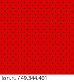 Ladybug pattern. Seamless vector. Стоковая иллюстрация, агентство Ingram Publishing / Фотобанк Лори