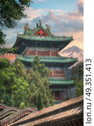 Shaolin is a Buddhist monastery in central China. Located on Songshan Mountain. Shaolin is a Buddhist monastery in central China. Стоковое фото, агентство Ingram Publishing / Фотобанк Лори