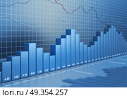 Finance diagram 3d. Finance diagram. High quality 3d render technology background. Finance diagram 3d. Стоковое фото, агентство Ingram Publishing / Фотобанк Лори