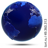 Atlantic continent and countries 3d rendering. Atlantic continent and countries. Elements of this image furnished by NASA 3d rendering. Atlantic continent and countries 3d rendering. Стоковое фото, агентство Ingram Publishing / Фотобанк Лори