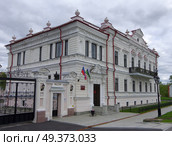 Дом купца Корнилова / Мировой суд. Улица Мира, 9, город Тобольск, Тюменская область. Редакционное фото, фотограф Алексей Иванов / Фотобанк Лори