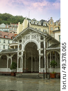 old streets in the Czech city of Karlovy Vary. Стоковое фото, агентство Ingram Publishing / Фотобанк Лори