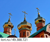 Chapel in Achair monastery, Omsk region, Siberia, Russia (2012 год). Стоковое фото, фотограф Александр Карпенко / Фотобанк Лори