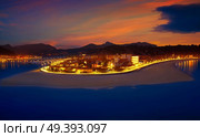 Ribadesella sunset in Asturias of Spain. Стоковое фото, агентство Ingram Publishing / Фотобанк Лори