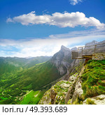 Fuente De mountains in Camaleno Cantabria of Spain. Стоковое фото, агентство Ingram Publishing / Фотобанк Лори