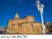Gijon San Pedro church in Asturias Spain. Стоковое фото, агентство Ingram Publishing / Фотобанк Лори