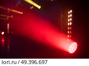 rays of light illuminate the scene at the concert. Стоковое фото, агентство Ingram Publishing / Фотобанк Лори