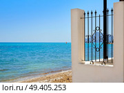 Altea beach in Alicante Playa de L Olla beach. Стоковое фото, агентство Ingram Publishing / Фотобанк Лори