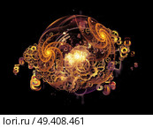 Conceptual Particle series. Abstract design made of fractal and conceptual elements on the subject of science, information technology and design. Стоковое фото, агентство Ingram Publishing / Фотобанк Лори