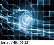 Elements of Cosmos series. Abstract background made of space and stars for use with projects on mathematics, science, education and modern technology. Стоковое фото, агентство Ingram Publishing / Фотобанк Лори