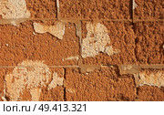 Adobe mud walls in Castile La Mancha of Cuenca in spain. Стоковое фото, агентство Ingram Publishing / Фотобанк Лори