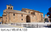 San Clemente village in Cuenca at Castile La Mancha by Saint James Way of levante. Стоковое фото, агентство Ingram Publishing / Фотобанк Лори