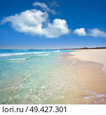 Tavernes de Valldigna beach in Valencia at Mediterranean sea of spain. Стоковое фото, агентство Ingram Publishing / Фотобанк Лори