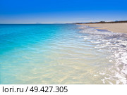 Tavernes de Valldigna beach in Valencia at Mediterranean sea of spain. Стоковое фото, агентство Ingram Publishing / Фотобанк Лори