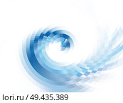 vector composition with grid, tiles, gradient effect. vector vortex effect. Стоковая иллюстрация, агентство Ingram Publishing / Фотобанк Лори
